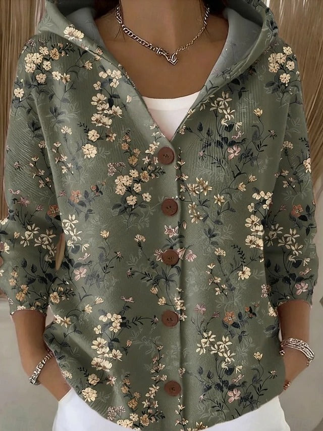 ONDREA™ | STRIKKECARDIGAN — Dark Green