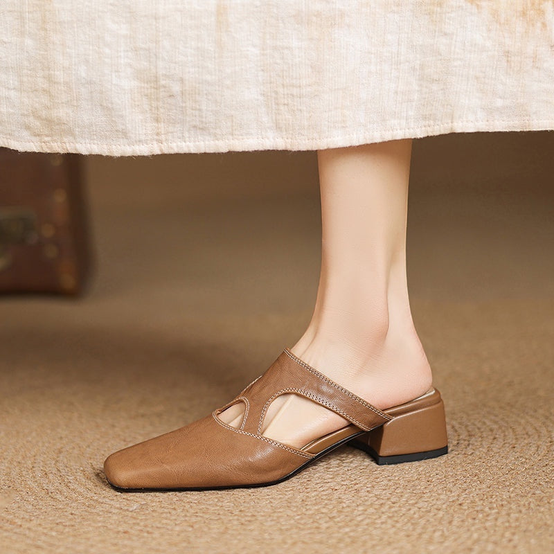 DESSA™ | ELEGANTE MULES — Aprikos
